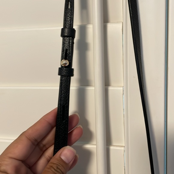 Rebecca Minkoff Black Small Leather Bucket Crossbody Two Tone Hardware - Picture 5 of 12